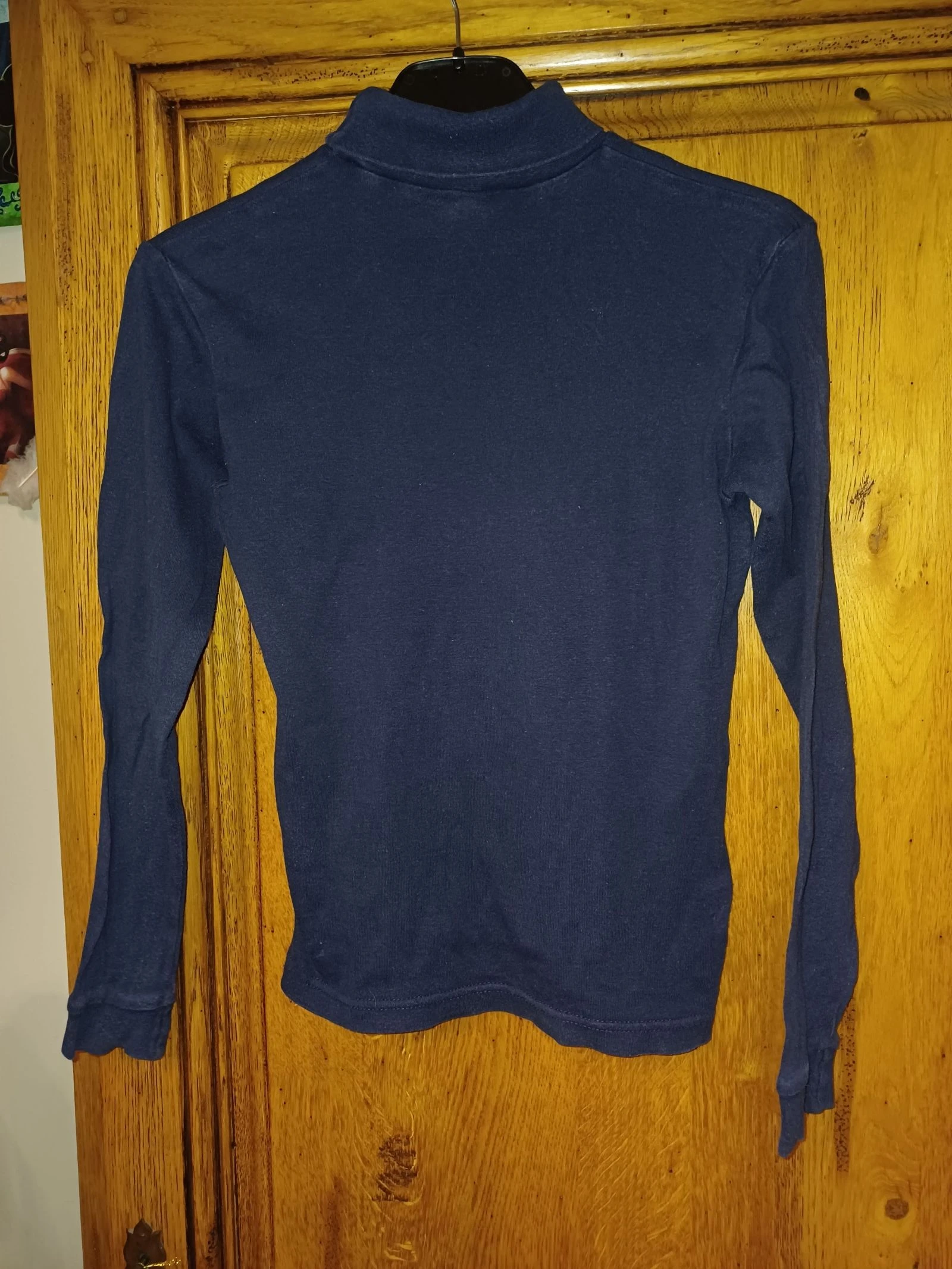 Navy blue t-shirt size 10 years brand Décathlon in cotton – photo 6